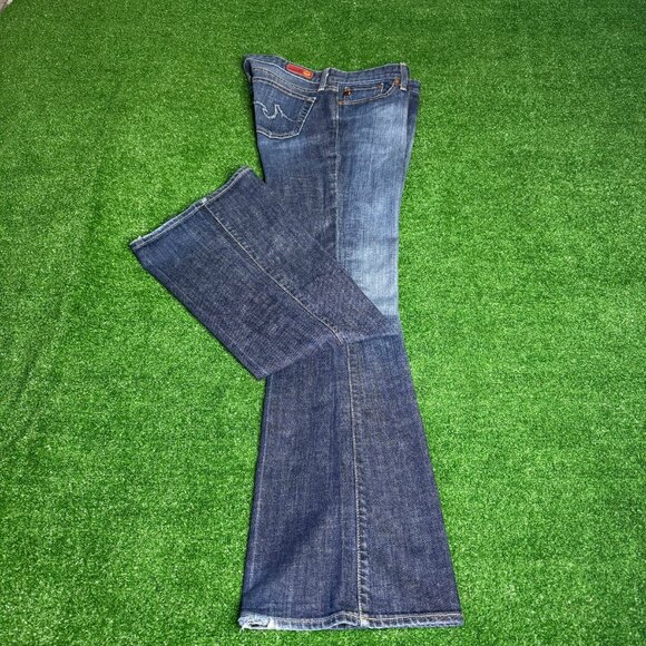 AG Adriano Goldschmied The Club Flare Leg Y2K Retro Style Stretch Jeans Pants 29 - Picture 1 of 16